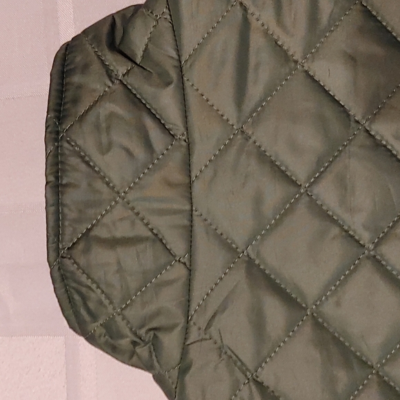 Laundry by Design" Green Midweight Quilted Jacket - Picture 12 of 12
